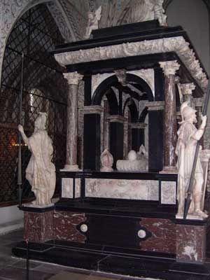 Christian 3.s sarkofag i Roskilde domkirke. Foto: Søren Faaborg Nielsen